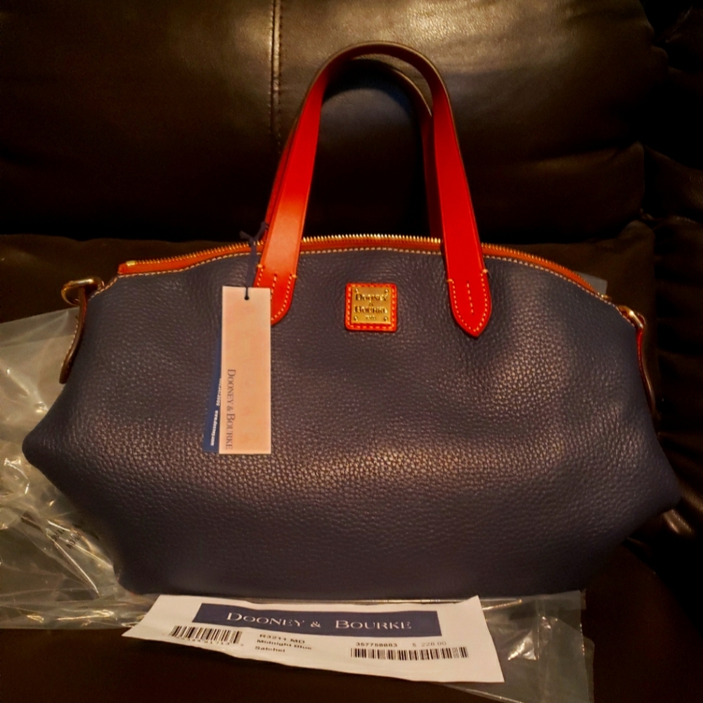 Dooney and Bourne blue Satchel